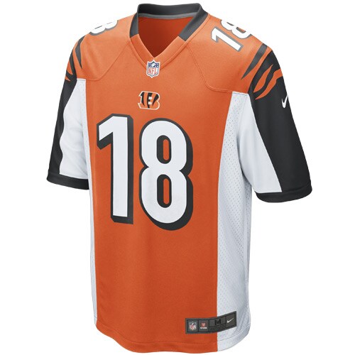 Cincinnati Bengals Alternate Game Orange Football Jersey product image