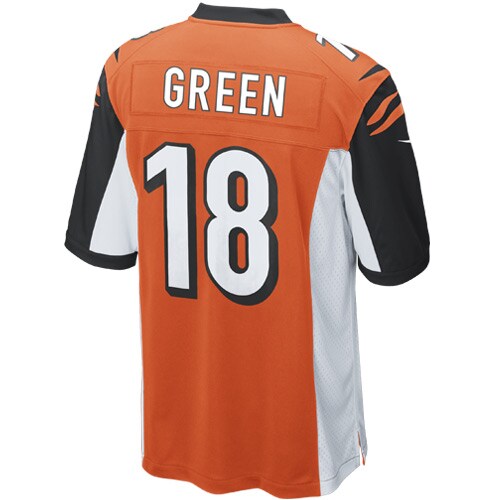 Cincinnati Bengals Alternate Game Orange Football Jersey product image