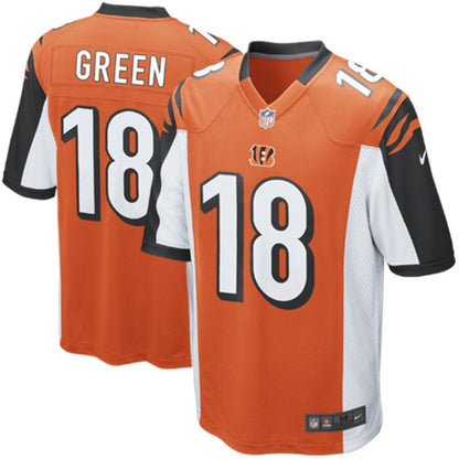 Cincinnati Bengals Alternate Game Orange Football Jersey product image
