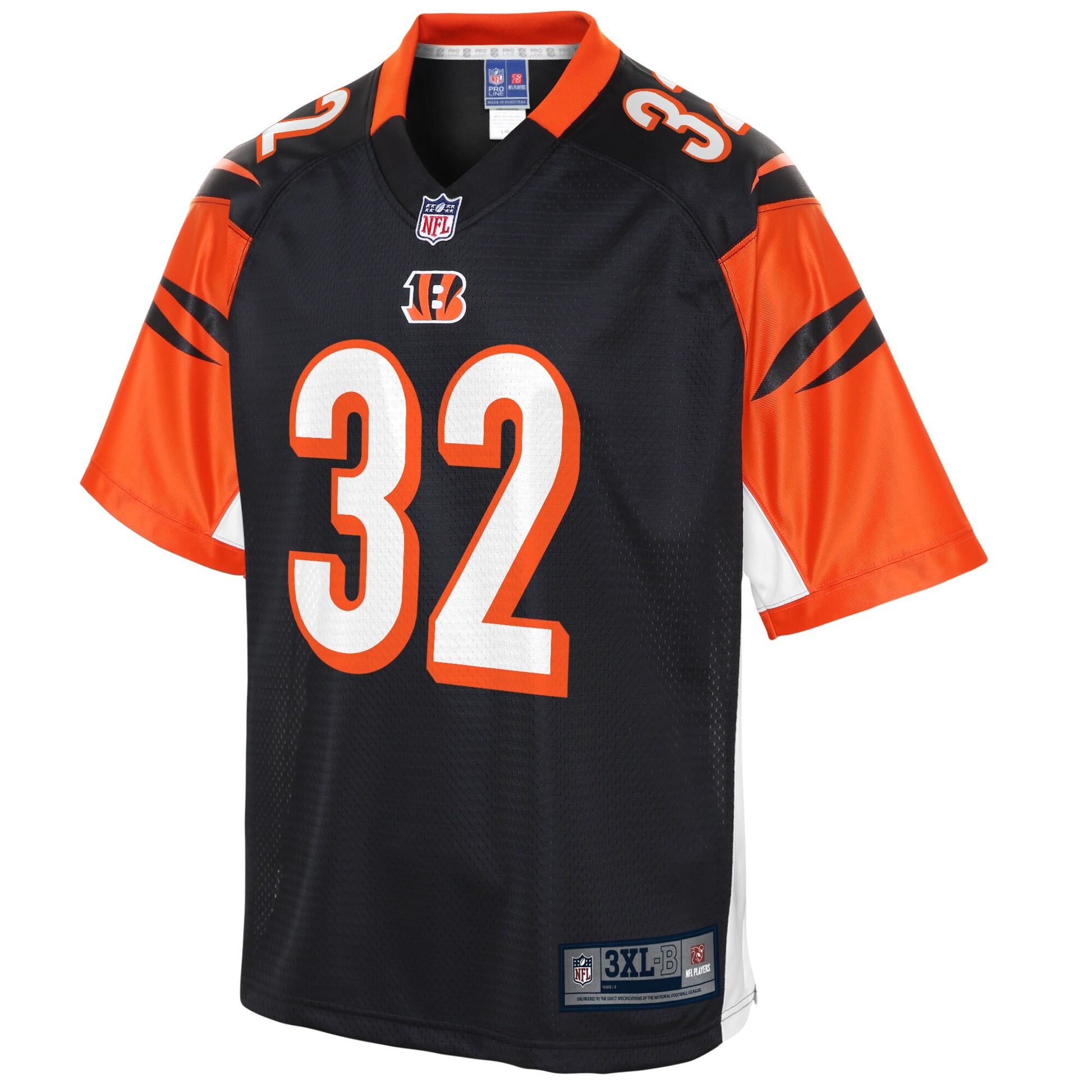 Cincinnati Bengals Trayveon Williams Pro Line Big & Tall Black Football Jersey product image