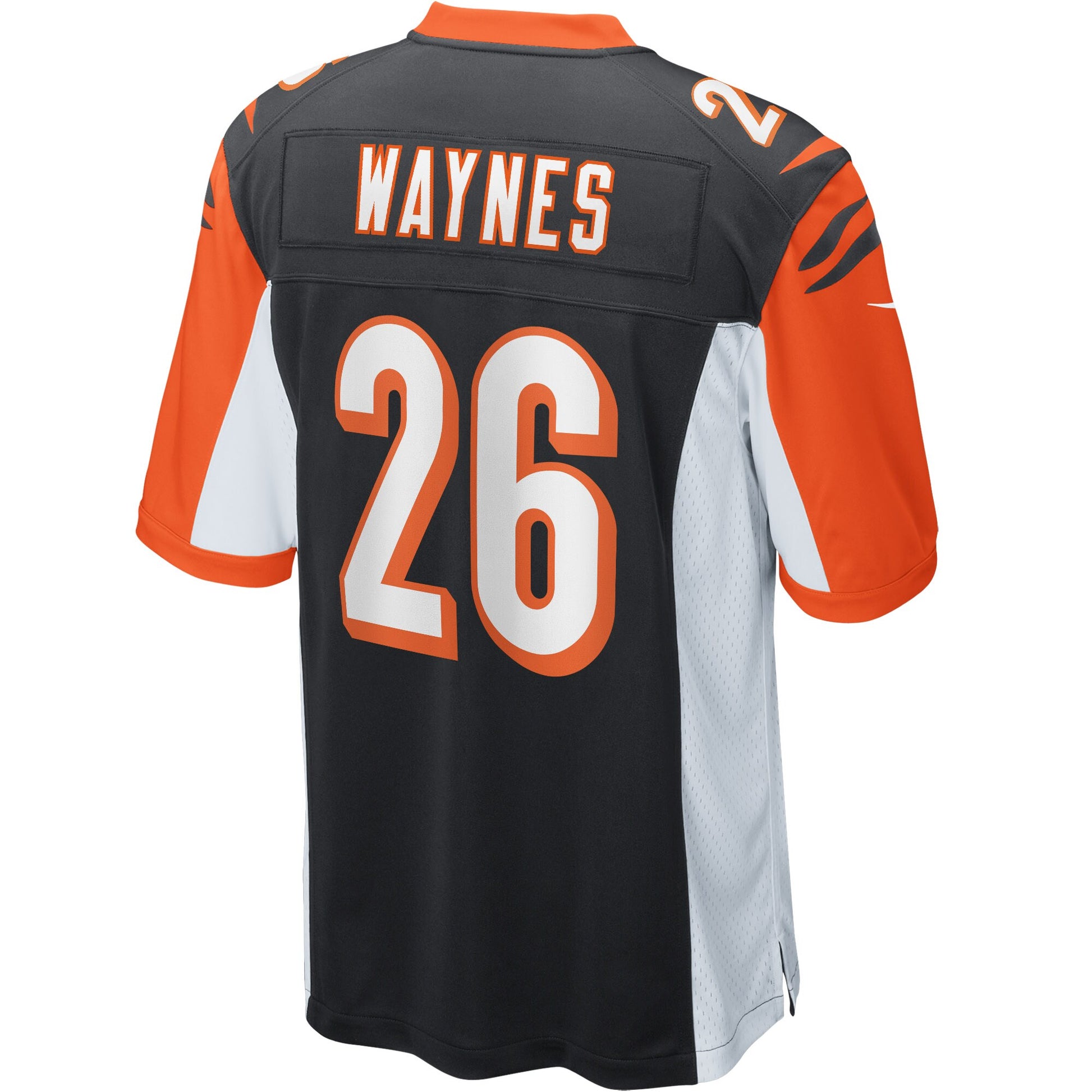 Cincinnati Bengals Trae Waynes Game Black Football Jersey product image