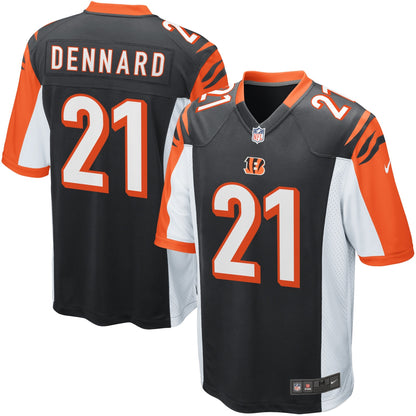 Cincinnati Bengals Darqueze Dennard Game Black Football Jersey product image