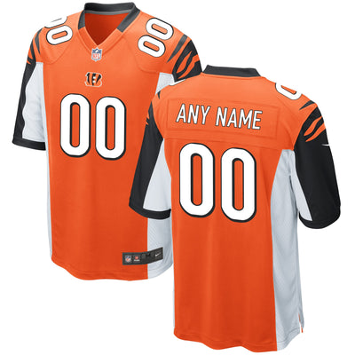Cincinnati Bengals Alternate Game Orange Football Jersey product image