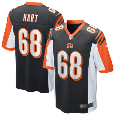 Cincinnati Bengals Bobby Hart Game Black Football Jersey product image