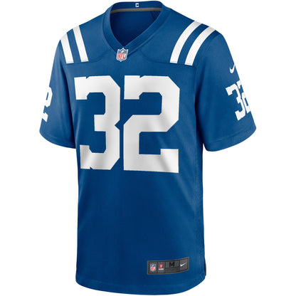 Indianapolis Colts Edgerrin James Game Royal Football Jersey product image
