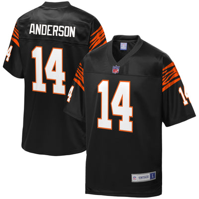 Cincinnati Bengals Ken Anderson Pro Line Black Football Jersey product image