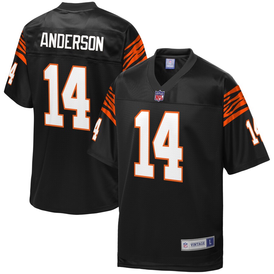 Cincinnati Bengals Ken Anderson Pro Line Black Football Jersey product image