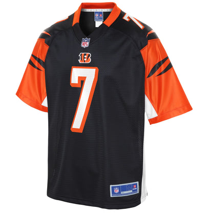 Cincinnati Bengals Jake Dolegala Pro Line Black Football Jersey product image