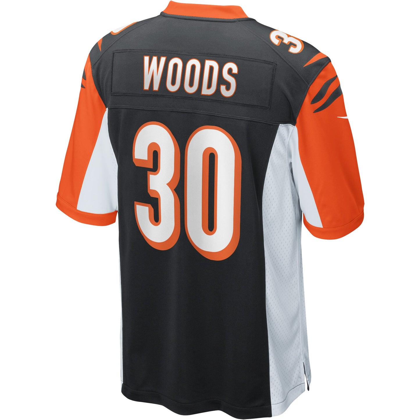 Cincinnati Bengals Ickey Woods Game Black Football Jersey product image