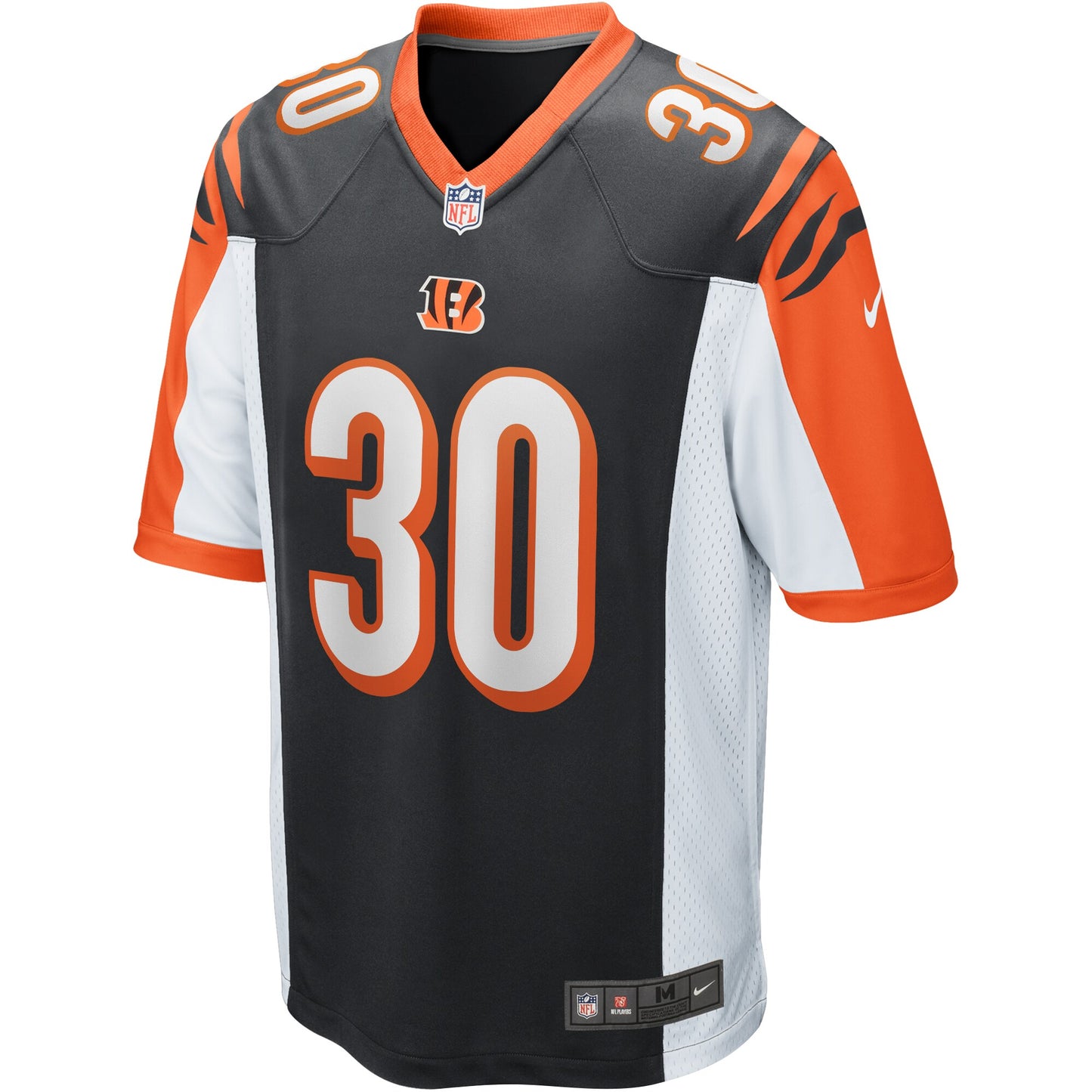 Cincinnati Bengals Ickey Woods Game Black Football Jersey product image