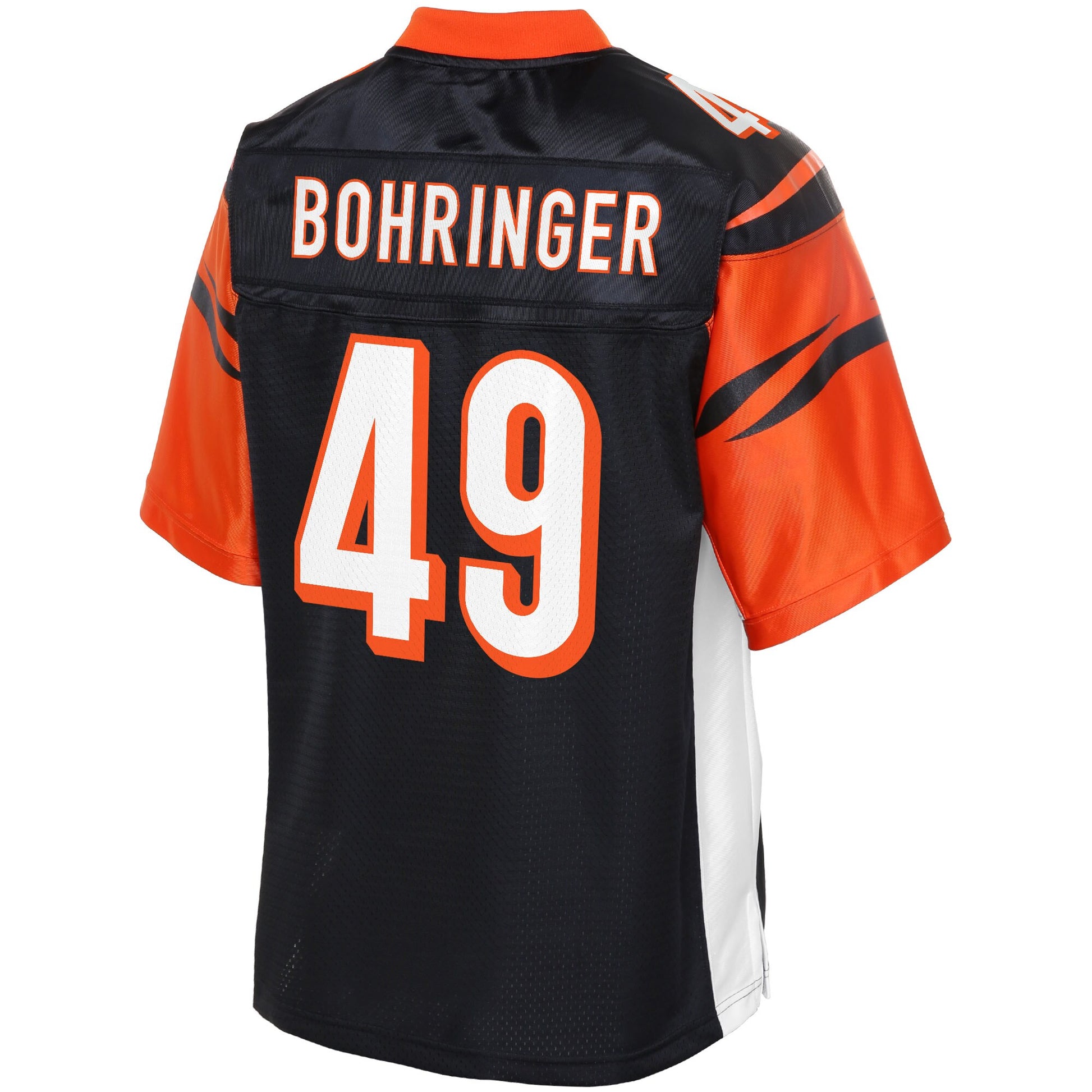 Cincinnati Bengals Moritz Bohringer Pro Line Big & Tall Black Football Jersey product image