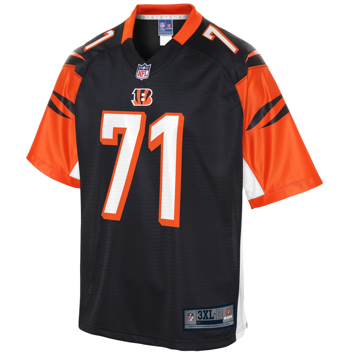 Cincinnati Bengals Isaiah Prince Pro Line Big & Tall Black Football Jersey product image