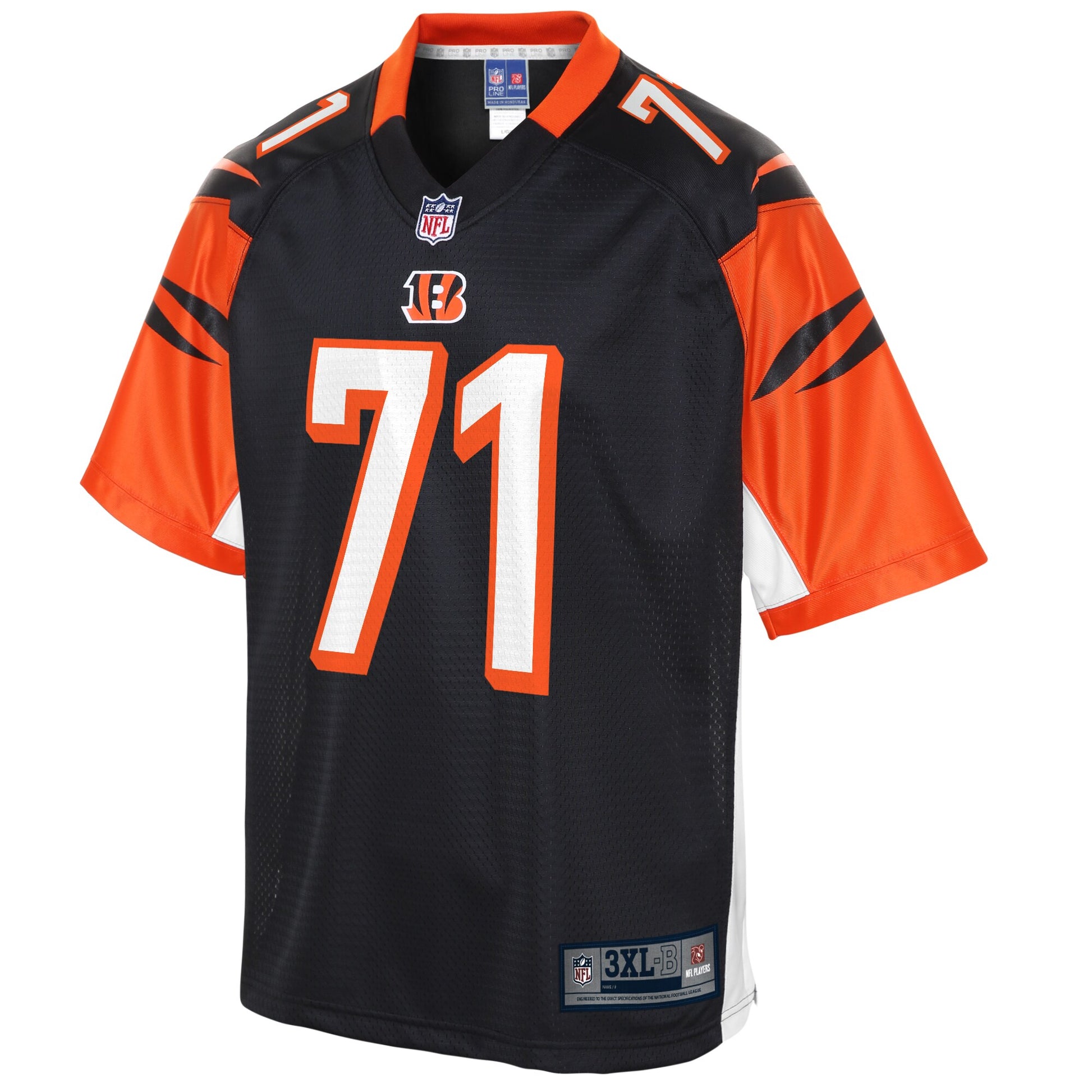 Cincinnati Bengals Isaiah Prince Pro Line Big & Tall Black Football Jersey product image