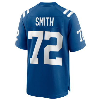 Indianapolis Colts Braden Smith Game Royal Football Jersey product image