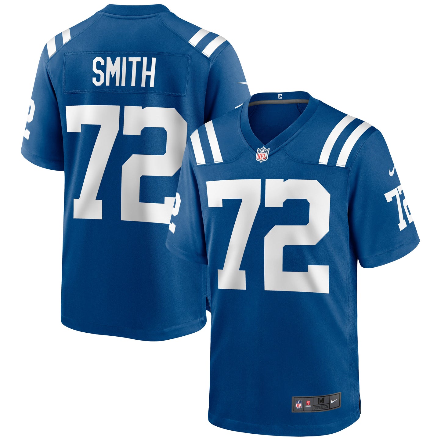 Indianapolis Colts Braden Smith Game Royal Football Jersey product image