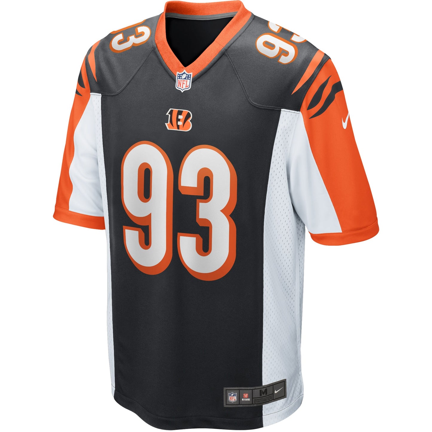 Cincinnati Bengals Andrew Brown Game Black Football Jersey product image