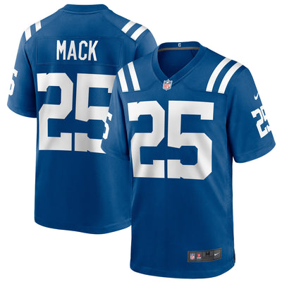 Indianapolis Colts Marlon Mack Game Royal Football Jersey product image