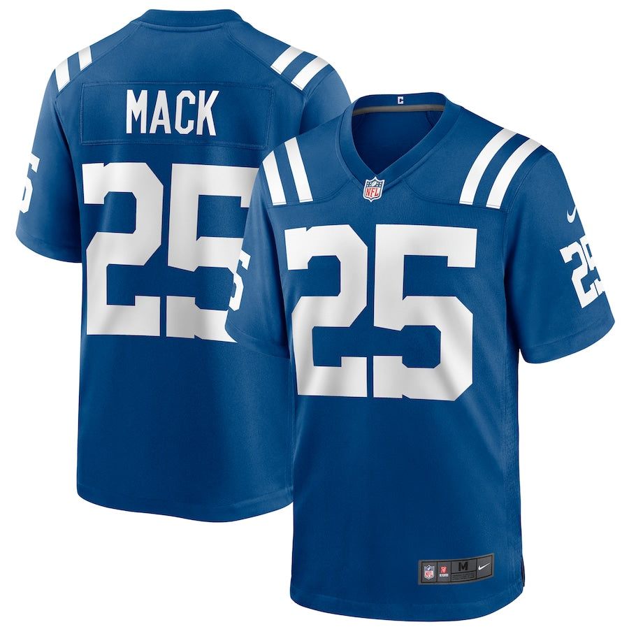 Indianapolis Colts Marlon Mack Game Royal Football Jersey product image