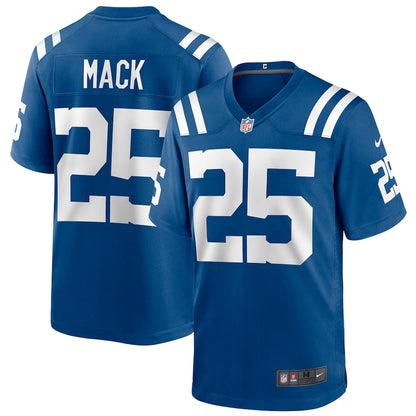 Indianapolis Colts Marlon Mack Game Royal Football Jersey product image