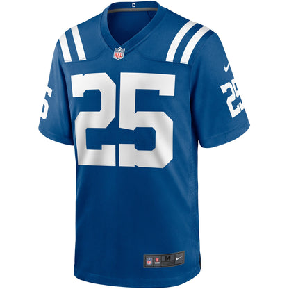 Indianapolis Colts Marlon Mack Game Royal Football Jersey product image