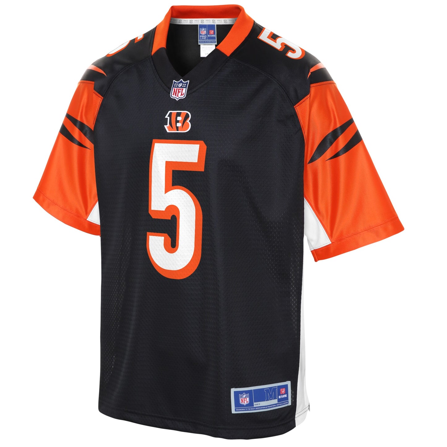 Cincinnati Bengals Ryan Finley Pro Line Black Football Jersey product image
