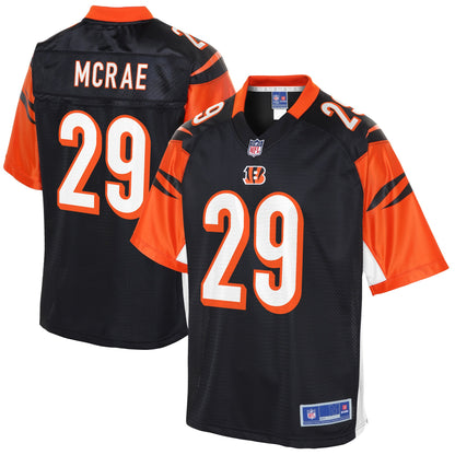 Cincinnati Bengals Tony Mcrae Pro Line Big & Tall Black Football Jersey product image