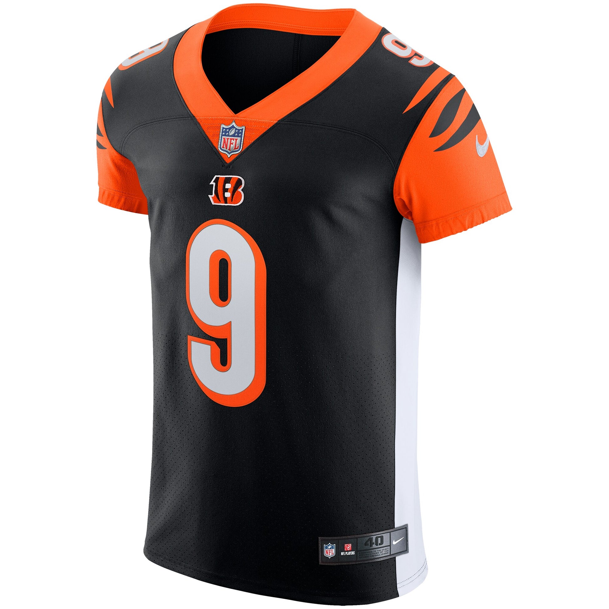 Cincinnati Bengals Joe Burrow Black Football Jersey product image