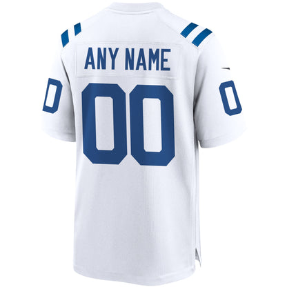 Indianapolis Colts Custom Game White Football Jersey product image