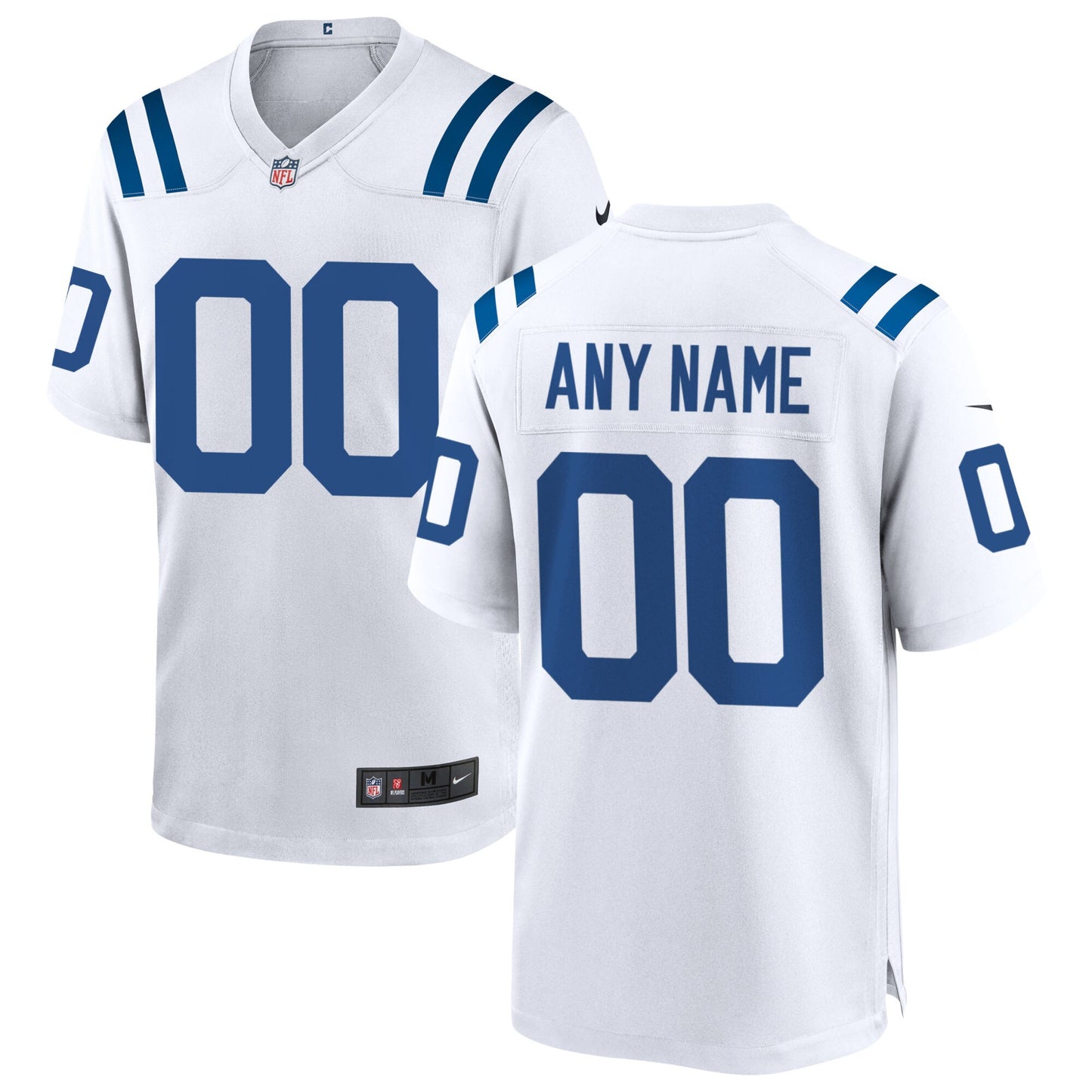 Indianapolis Colts Custom Game White Football Jersey product image