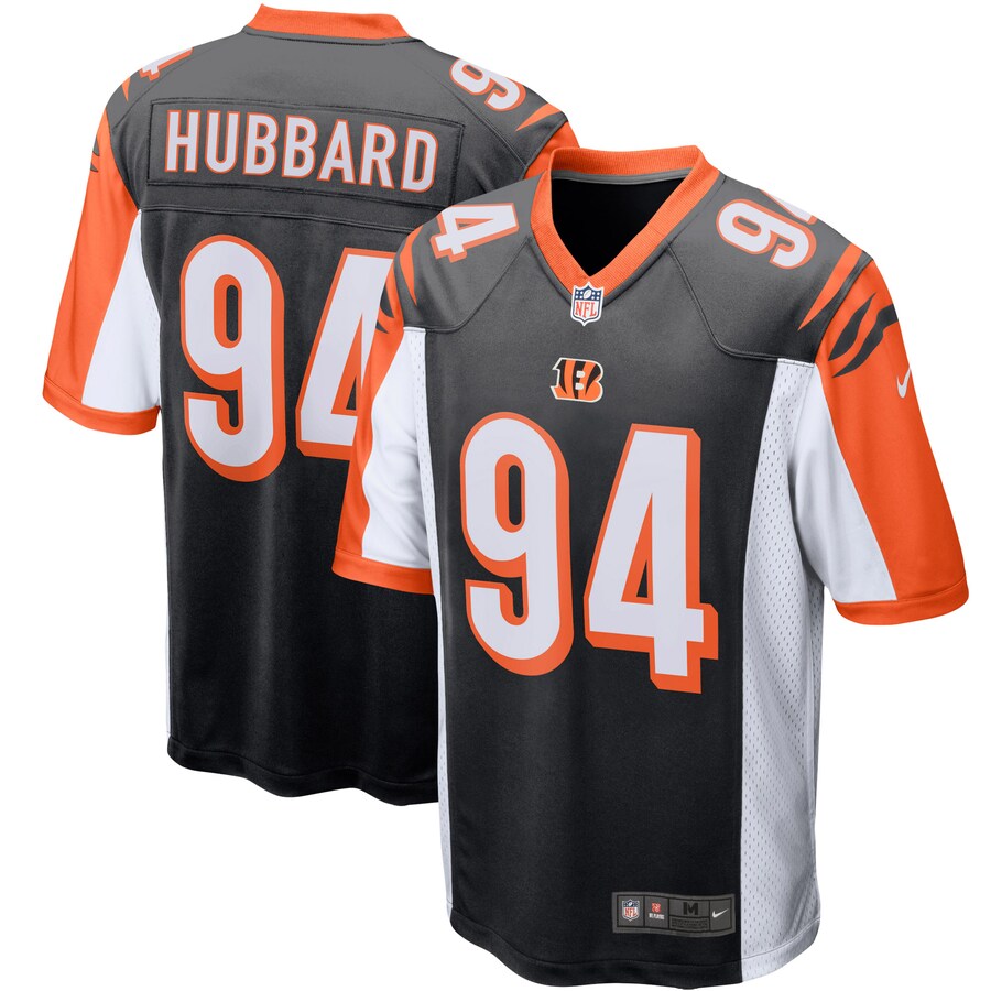 Cincinnati Bengals Sam Hubbard Game Black Football Jersey product image