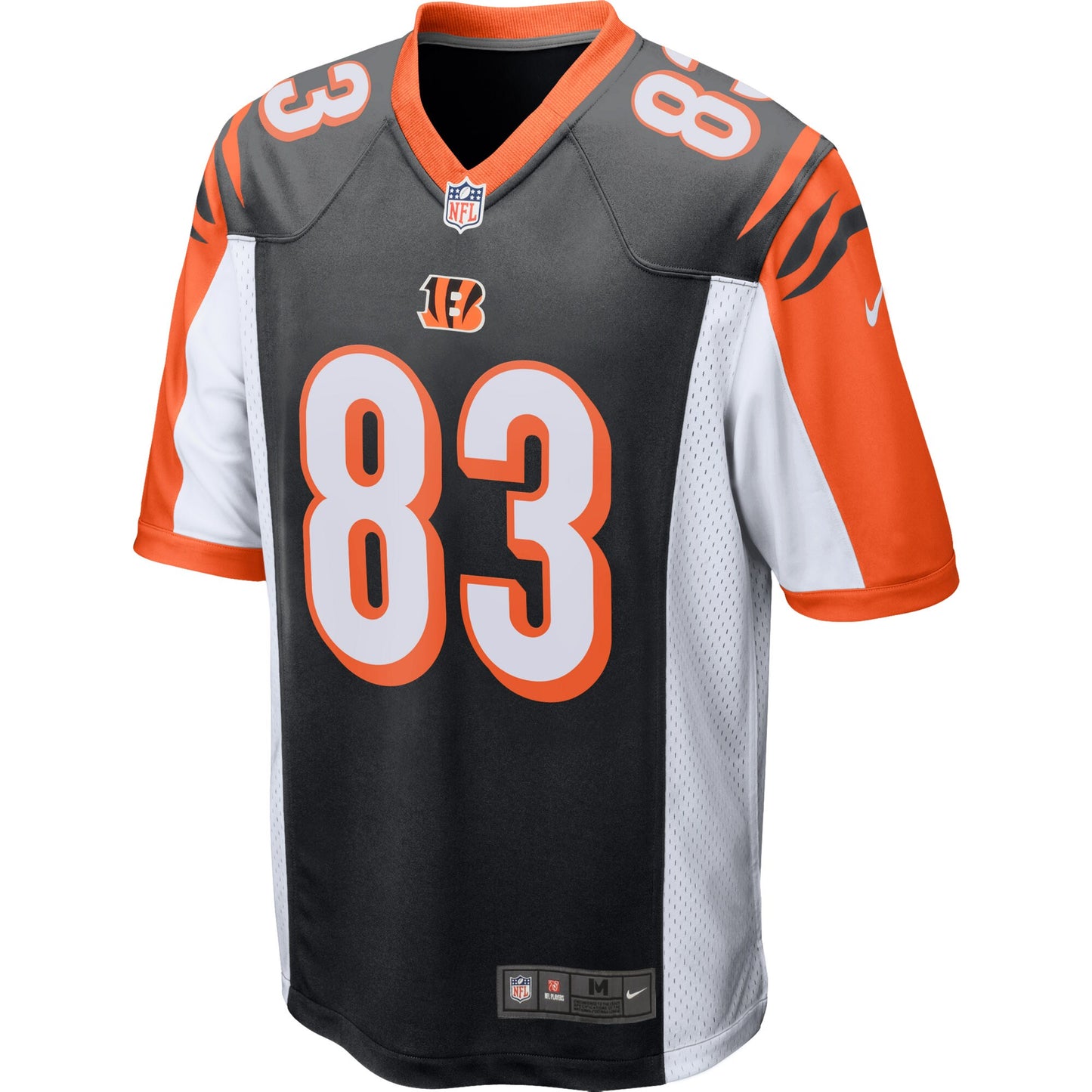 Cincinnati Bengals Tyler Boyd Game Black Football Jersey product image