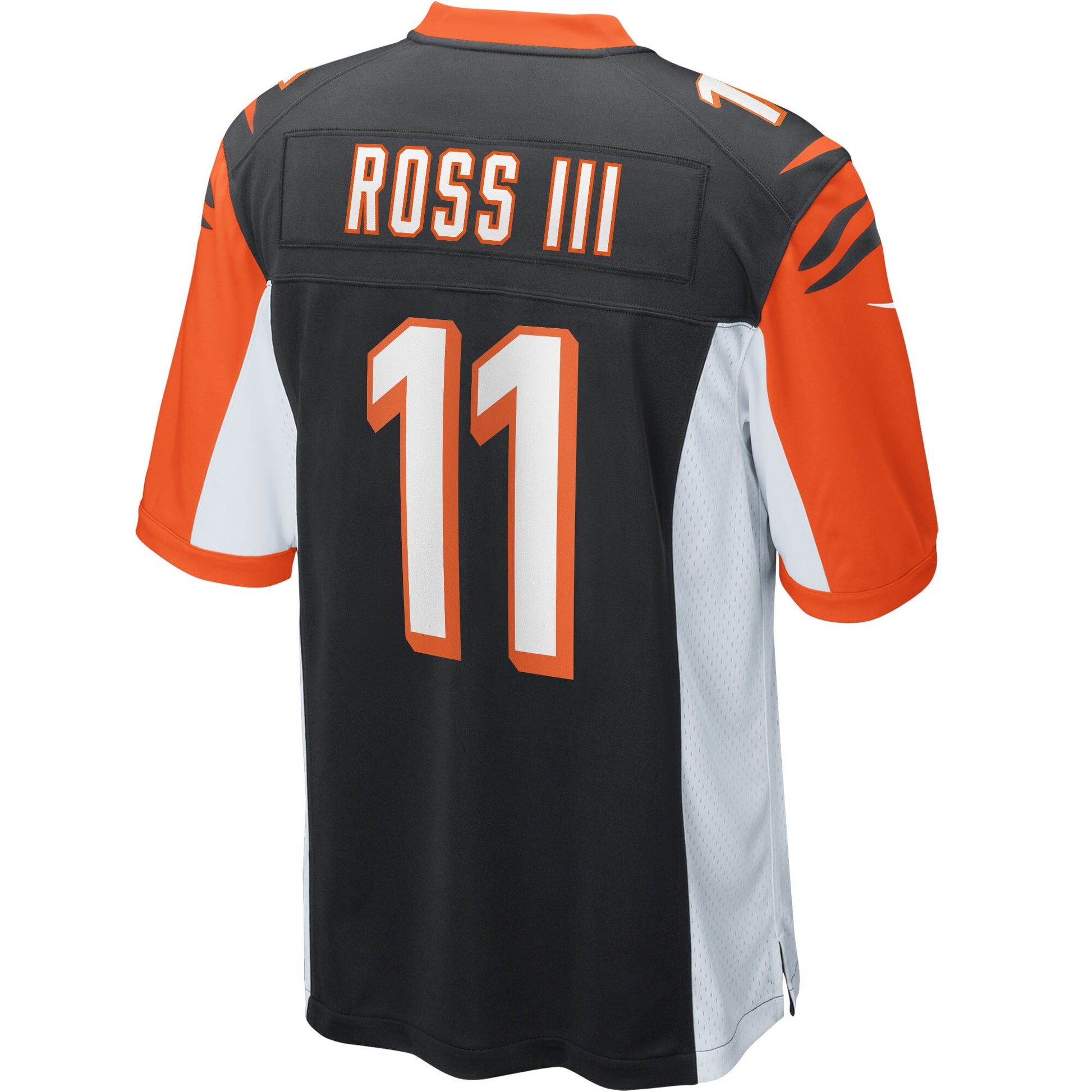 Cincinnati Bengals John Ross Game Black Football Jersey product image