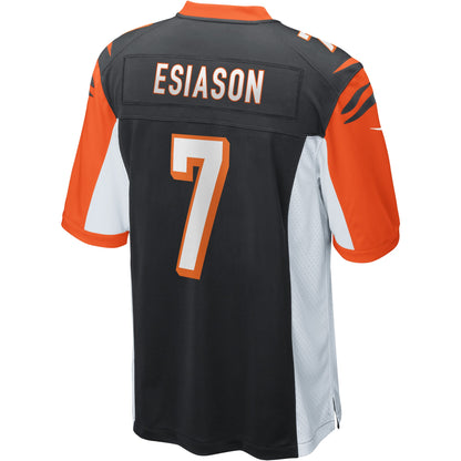 Cincinnati Bengals Boomer Esiason Game Black Football Jersey product image
