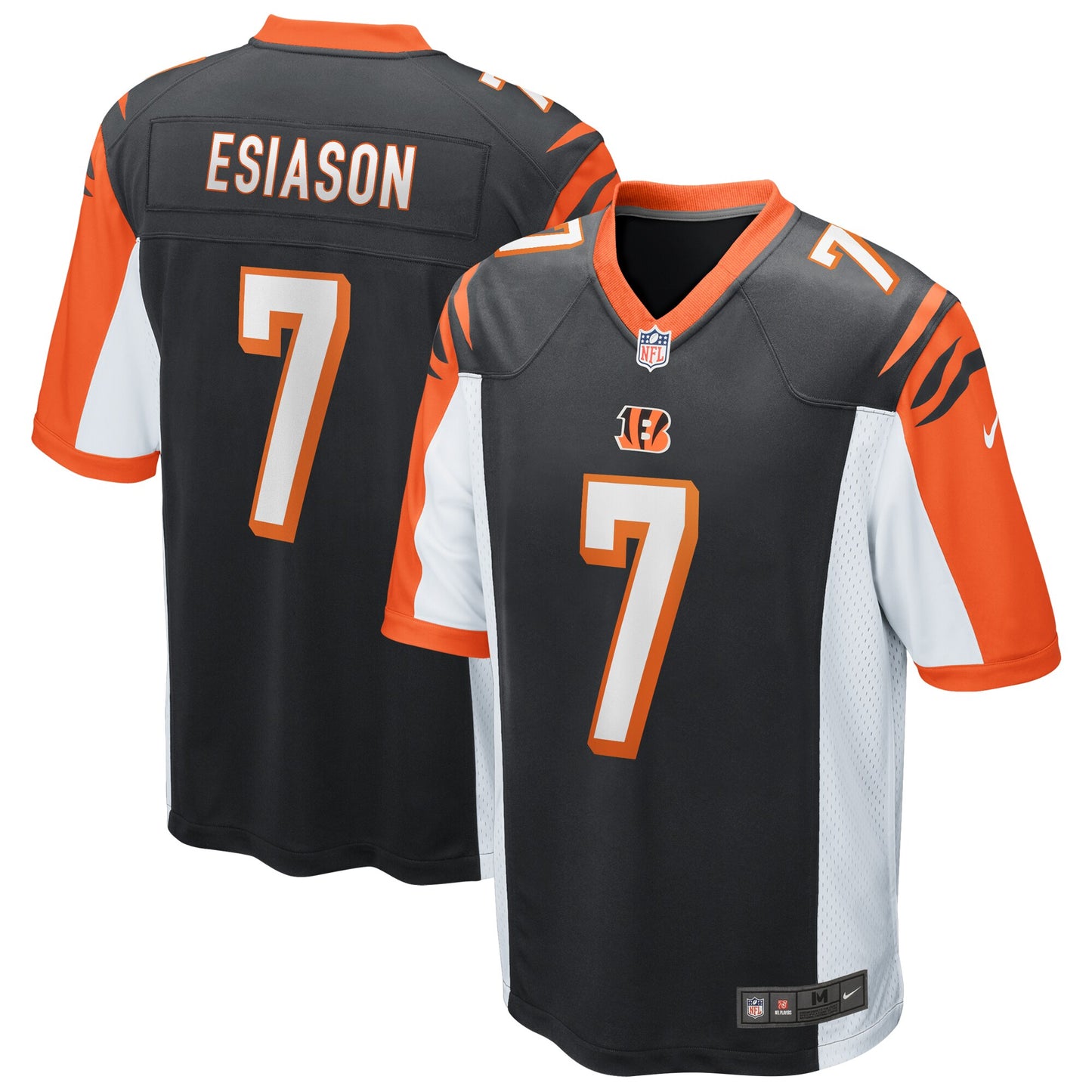 Cincinnati Bengals Boomer Esiason Game Black Football Jersey product image
