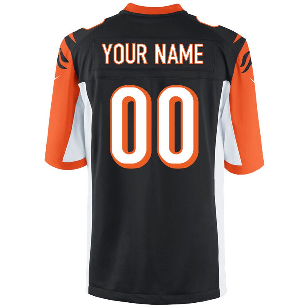 Cincinnati Bengals Game Black Football Jersey product image