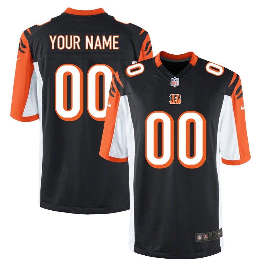 Cincinnati Bengals Game Black Football Jersey product image