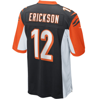 Cincinnati Bengals Alex Erickson Game Black Football Jersey product image
