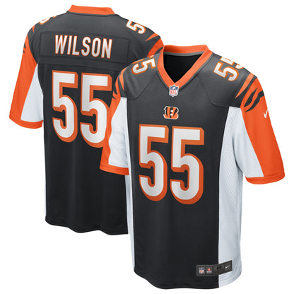 Cincinnati Bengals Logan Wilson Game Black Football Jersey product image