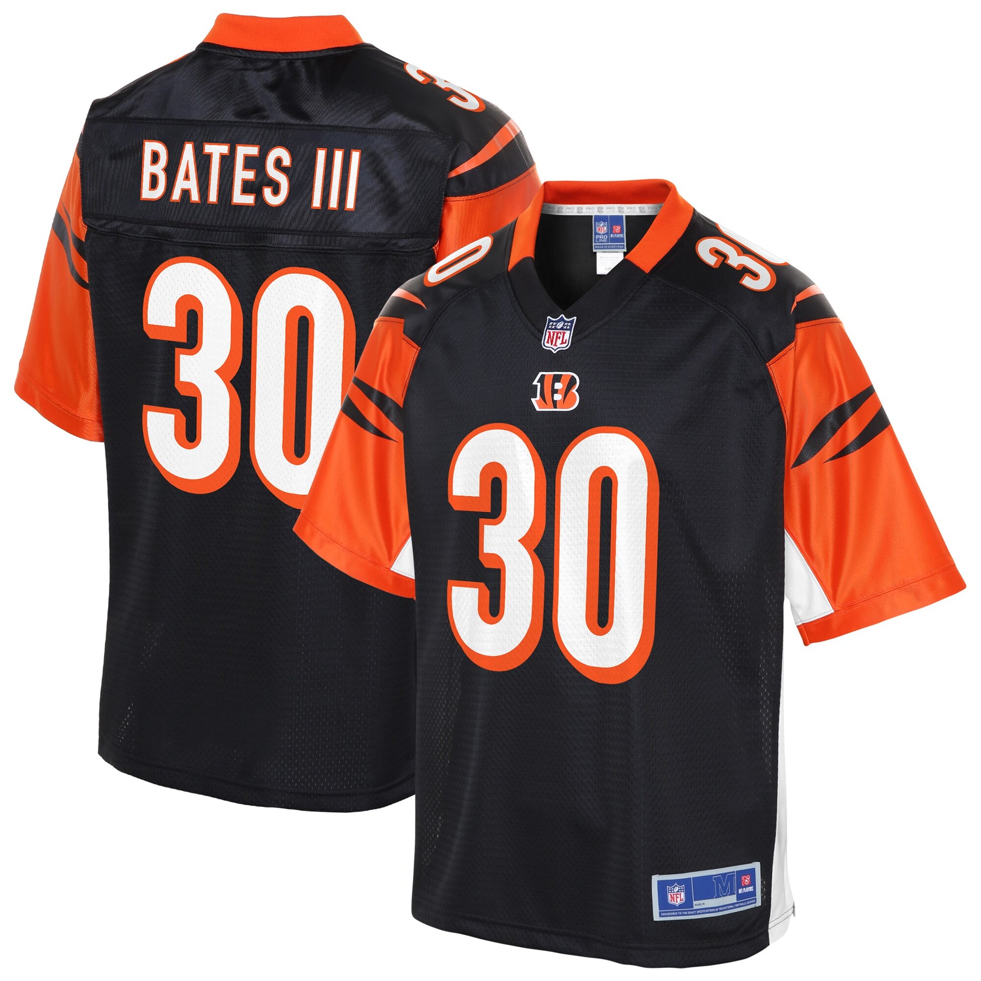 Cincinnati Bengals Jessie Bates Pro Line Black Football Jersey product image
