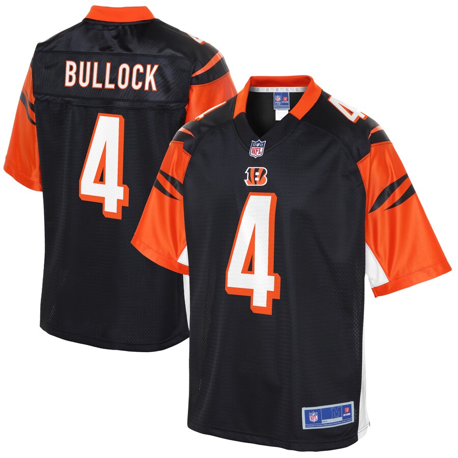 Cincinnati Bengals Randy Bullock Pro Line Big & Tall Black Football Jersey product image