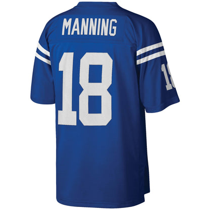 Indianapolis Colts Peyton Manning Legacy Royal Football Jersey product image