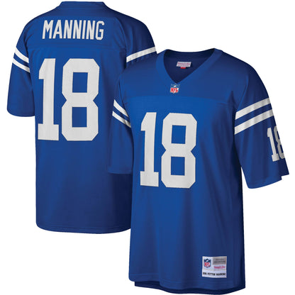 Indianapolis Colts Peyton Manning Legacy Royal Football Jersey product image