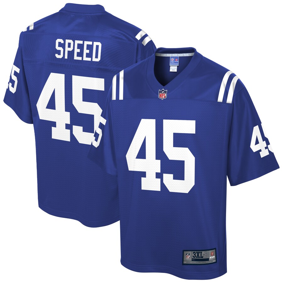 Indianapolis Colts Pro Line Big & Tall Royal Football Jersey product image