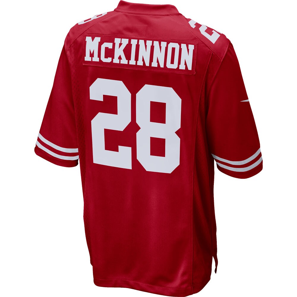 San Francisco 49ers Jerick Mckinnon 1940 Game Scarlet Football Jersey product image