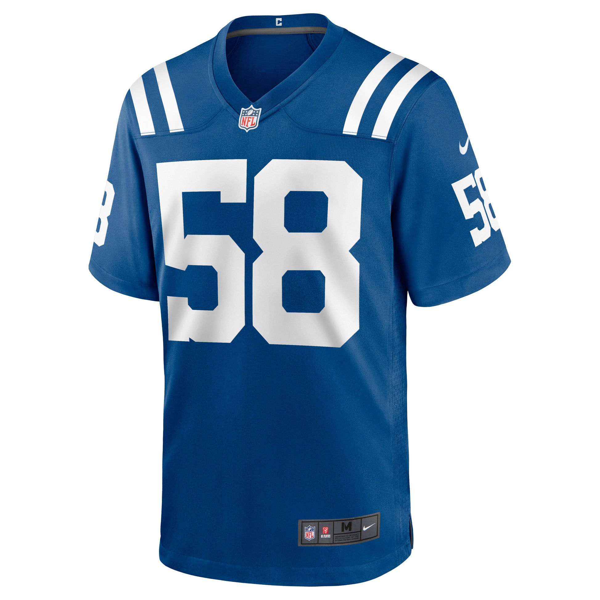 Indianapolis Colts Bobby Okereke Game Royal Football Jersey product image