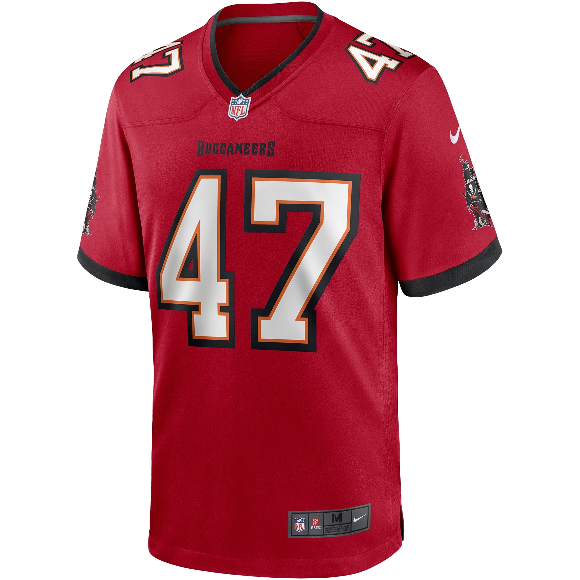 Tampa Bay Buccaneers John Lynch Game Red Football Jersey product image