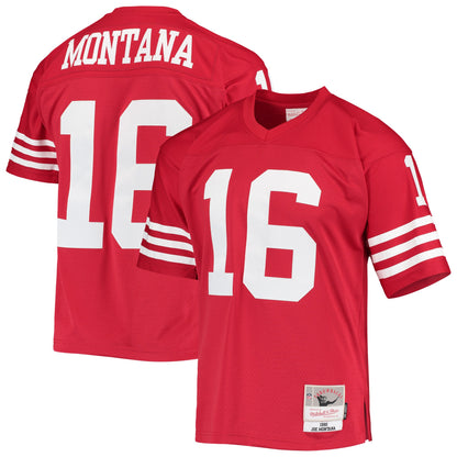 San Francisco 49ers Joe Montana 1916 Legacy Scarlet Football Jersey product image
