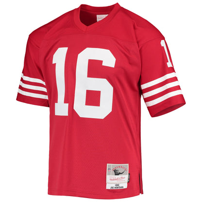 San Francisco 49ers Joe Montana 1916 Legacy Scarlet Football Jersey product image