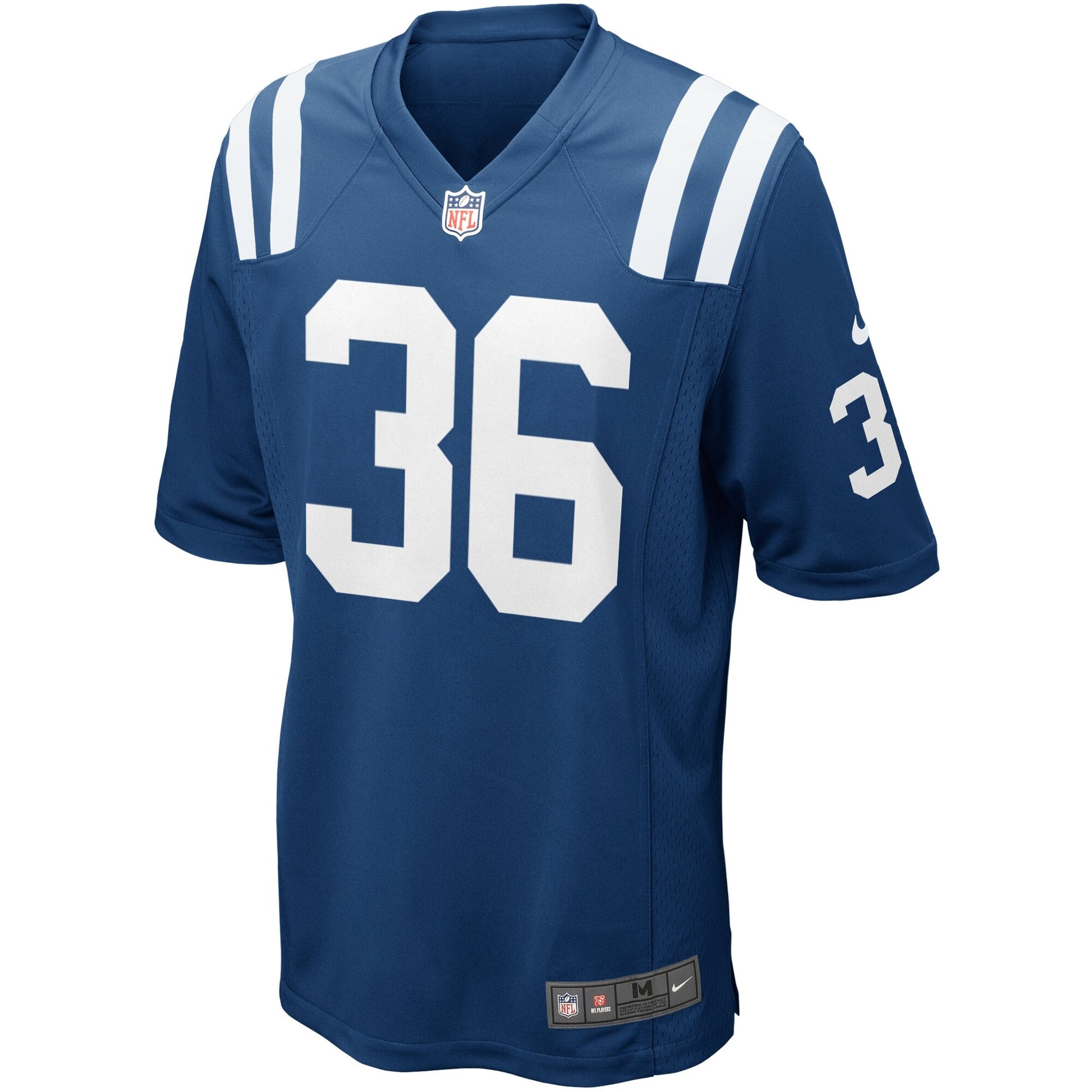 Indianapolis Colts Dan Herron Game Royal Football Jersey product image