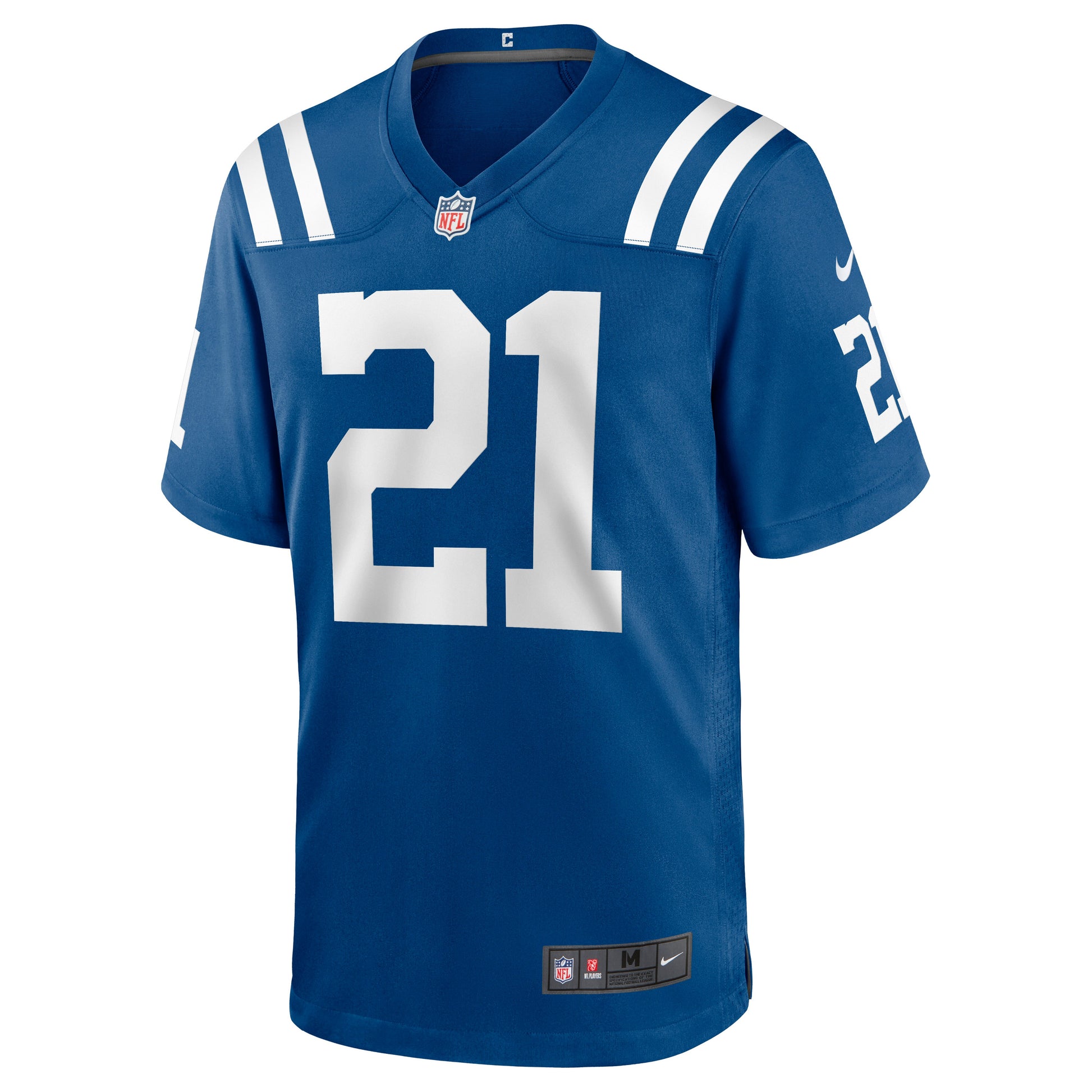 Indianapolis Colts Nyheim Hines Game Royal Football Jersey product image